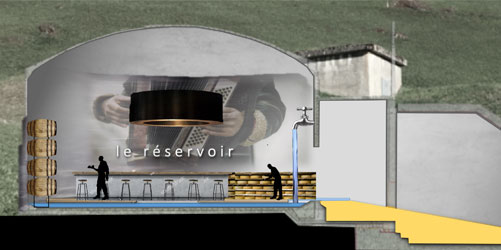 OENOTOURISME</span> <br>projet de valorisation d’un ancien ouvrage hydraulique - Lourtier VS